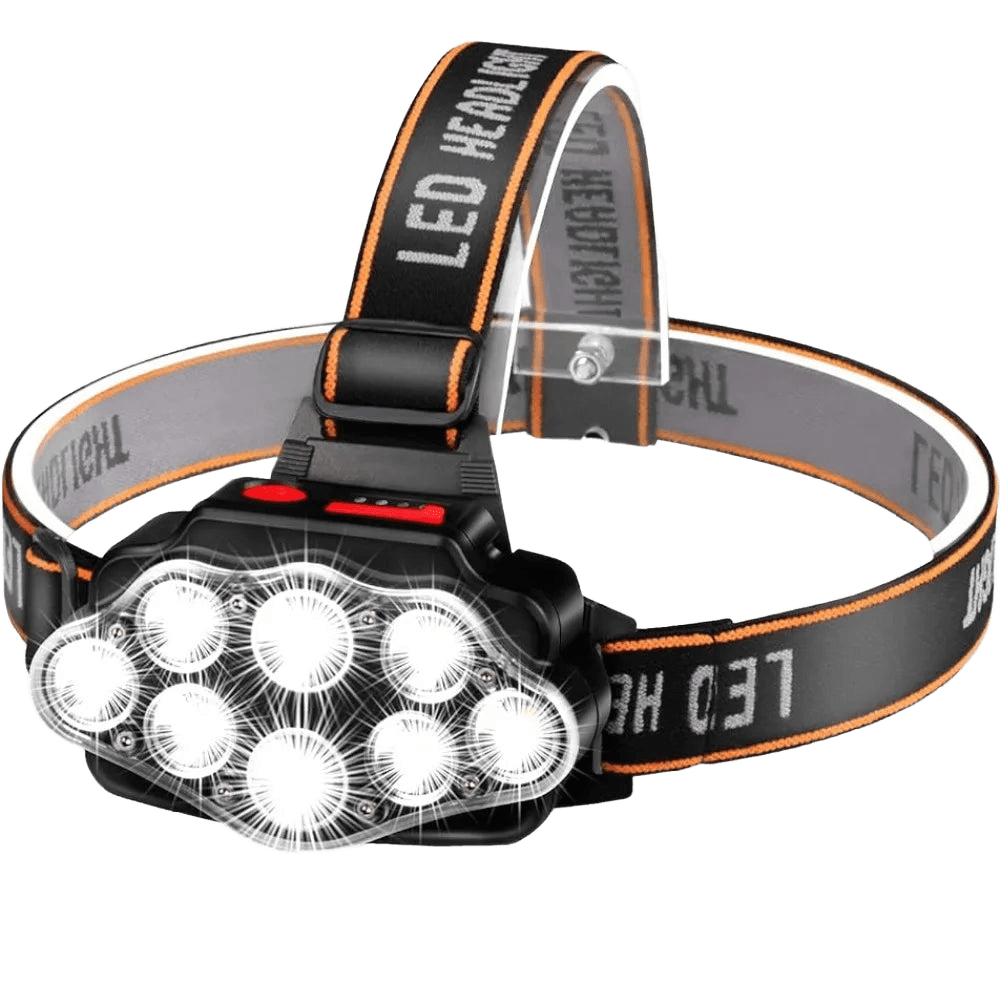 Rechargeable LED Headlamp IPX4 Waterproof