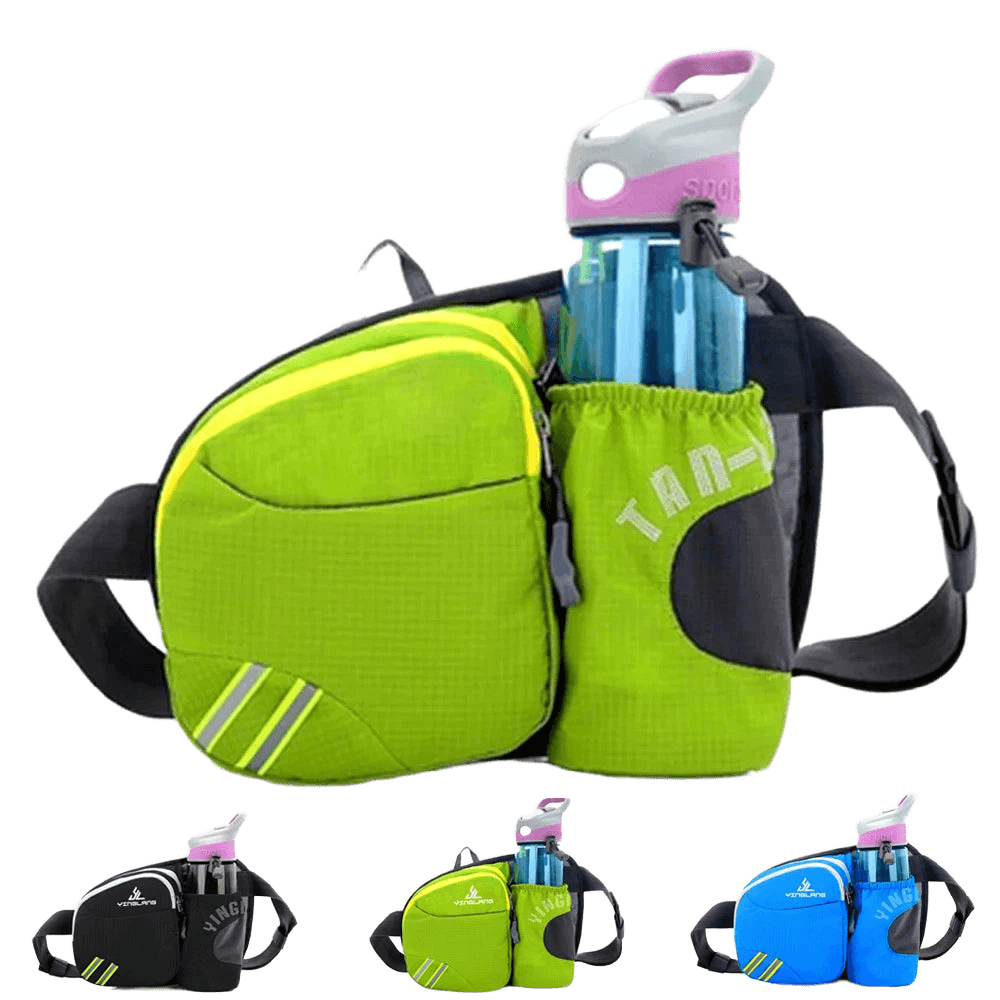 Multi-Pocket Water Bottle Fanny Pack