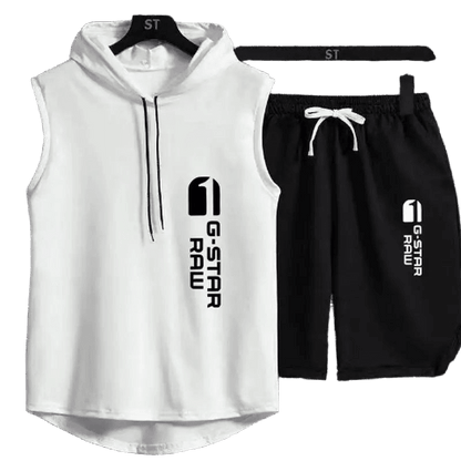 Summer Sports Tracksuit Two-Piece Set