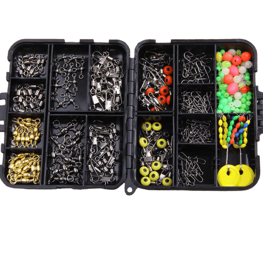 182pc Fishing Connector Tackle Kit