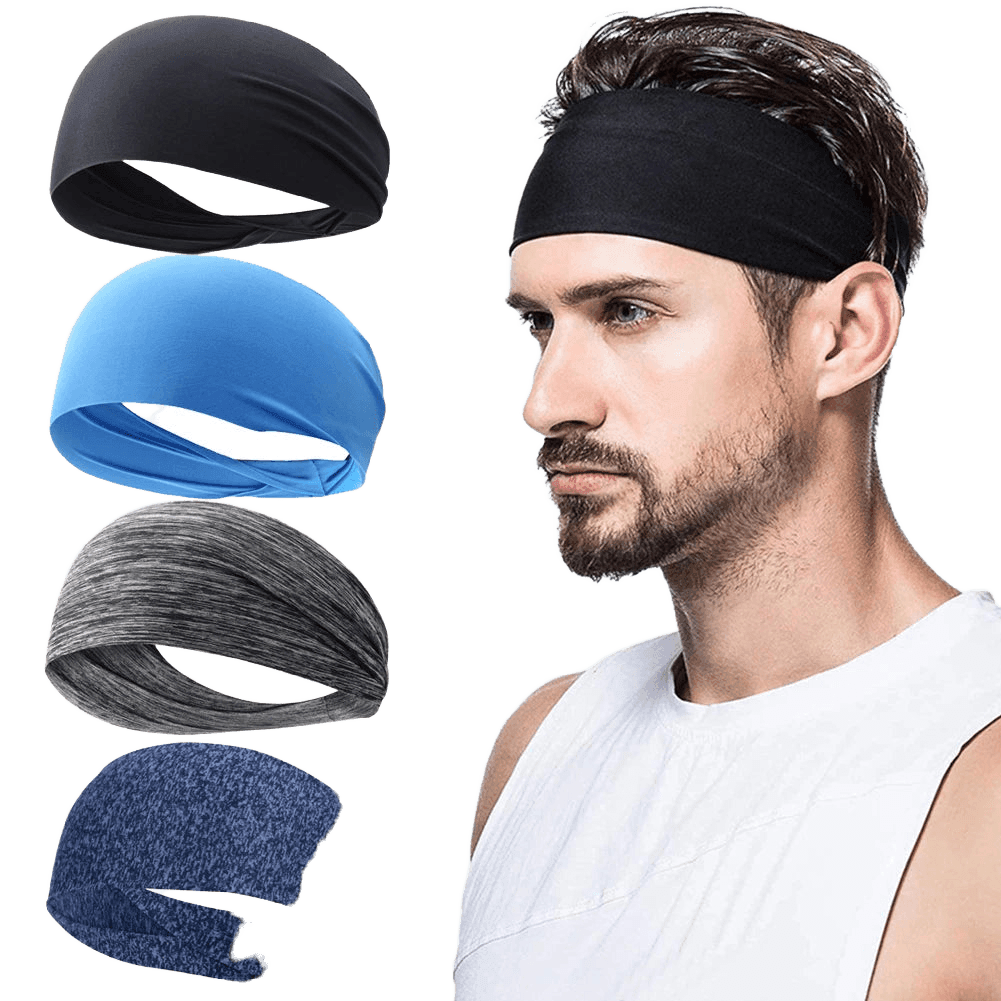 Elastic Sports Fitness Sweatband Headband