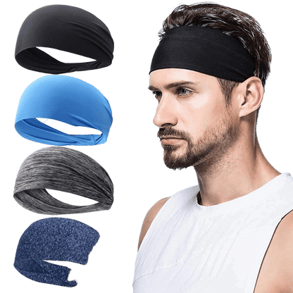 Elastic Sports Fitness Sweatband Headband