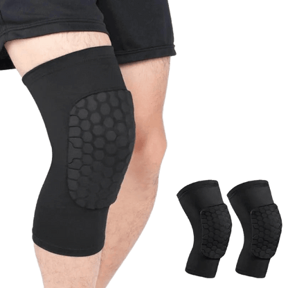 Honeycomb Padded Knee Compression Sleeve