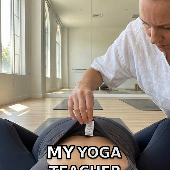 Why my yoga teacher copied my fit — Quick-Dry Backless Crop