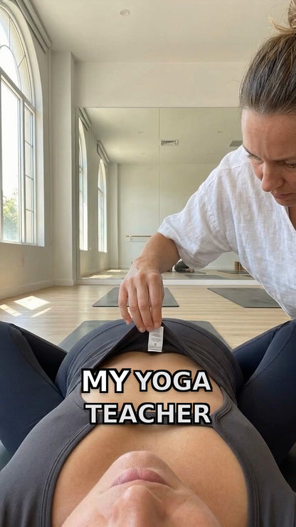 Why my yoga teacher copied my fit — Quick-Dry Backless Crop